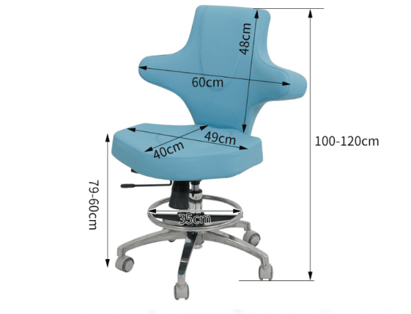 Standing Doctors Nurse Stool Chairs with Wheels