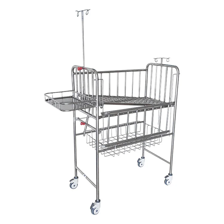 YFY045T Carro de bebé de acero inoxidable