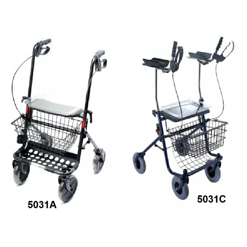 
			Andador con ruedas de acero 5031A/5031C		