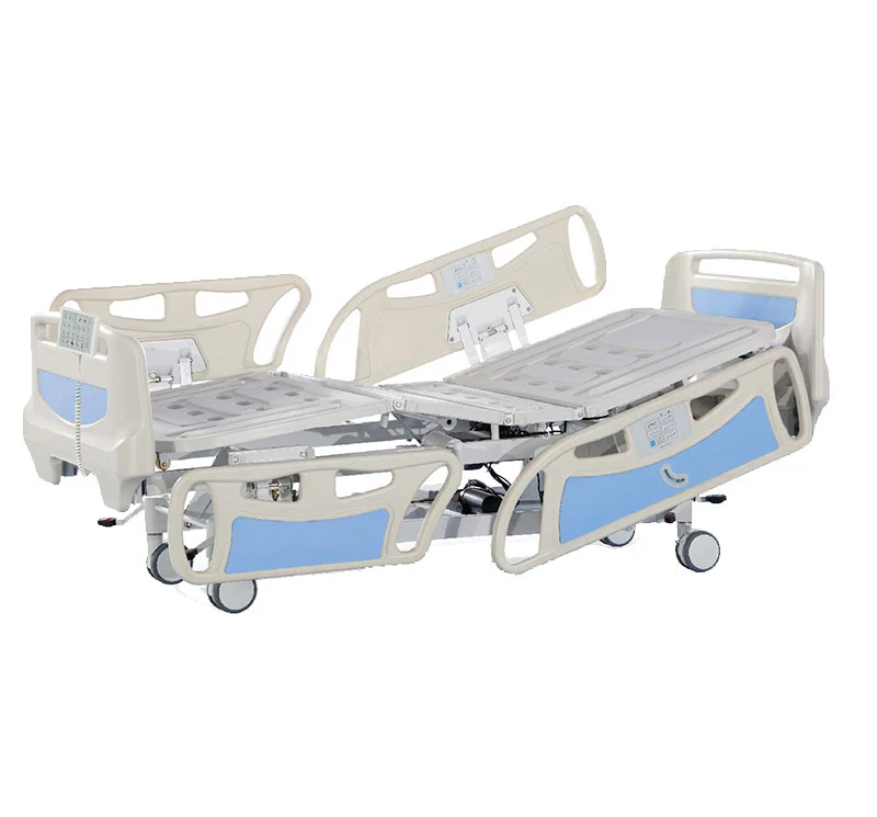 Cama para hospital eléctrica de 5 posiciones con ruedas YA-D5-6