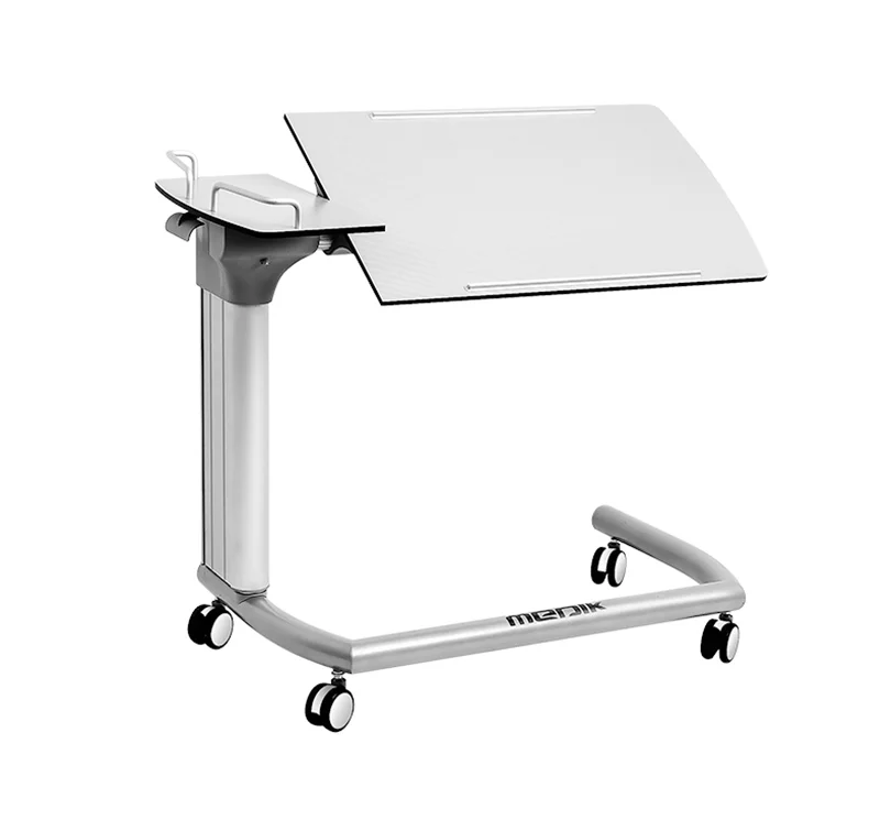 Mesa Puente Ajustable Inclinable Con 4 Ruedas Esmaltada 