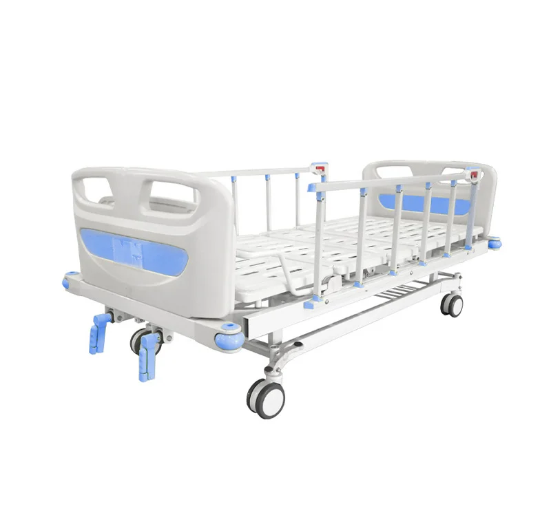 Cama hospitalaria manual 2 posiciones ajustable frenos YA-M2-1