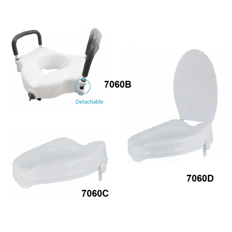 
			Asiento de inodoro elevado 7060B/C/D		