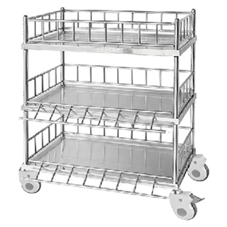 YFQ-T31 Carro de infusión de acero inoxidable