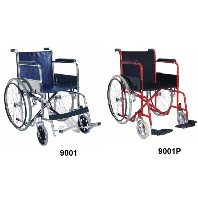 
			Silla de ruedas de acero 9001/9001P		