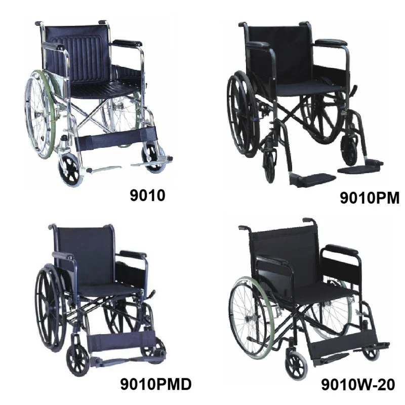 
			Silla de ruedas de acero 9010/9010PM/9010PMD/9010W-20		