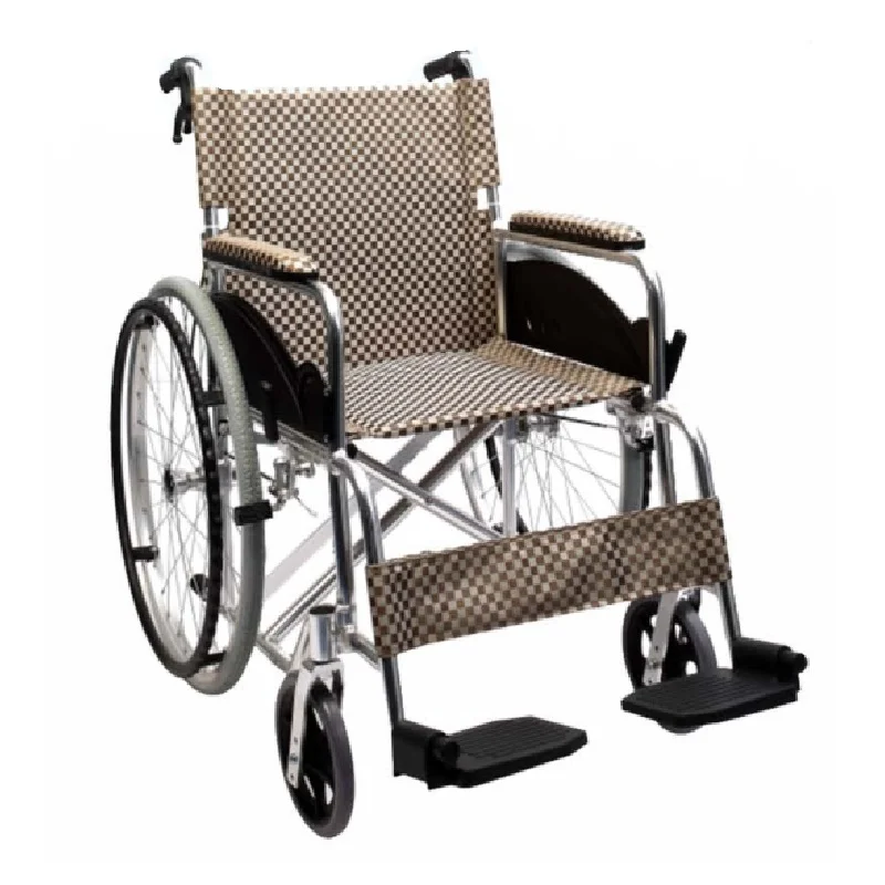 
			9585 Silla de ruedas de aluminio		