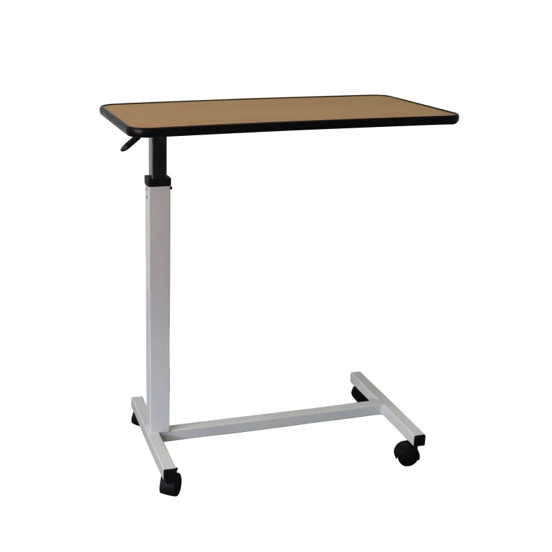 Mesa de cama ajustable en altura para hospitales | Fábrica de China Directa