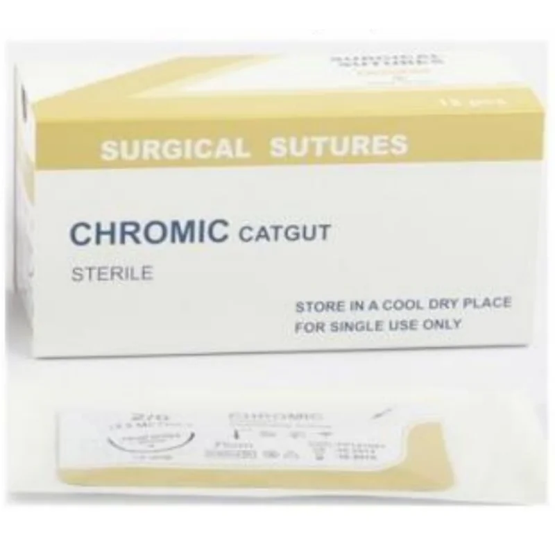 
			(CC) SUTURAS QUIRÚRGICAS ABSORBIBLES DE CATGUT CRÓMICO		