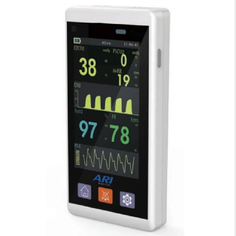 
			Monitor portátil de EtCO30+SpO2 HC-2		