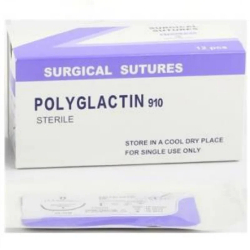 
			(PGLA) POLIGLACTINA 910 SUTURAS QUIRÚRGICAS ABSORBIBLES		