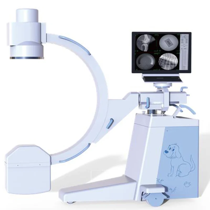 
			Sistema de radiografía móvil con arco en C para uso veterinario V-M20 ARI Equipos médicos de alta calidad		