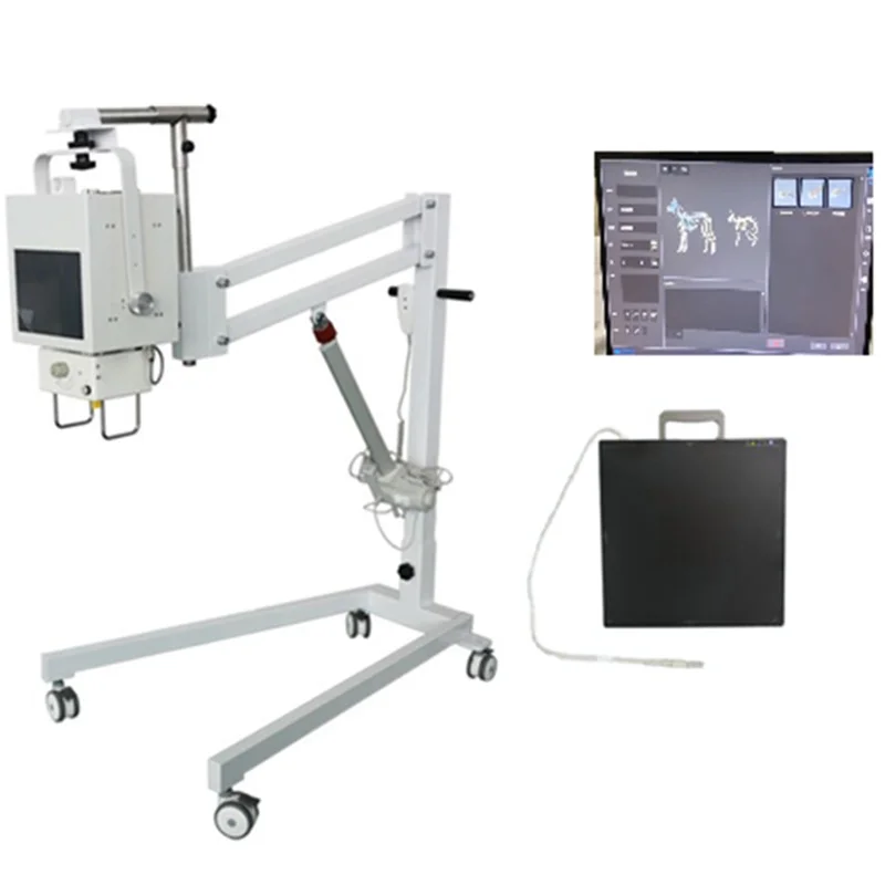 
			Sistema de radiografía digital móvil para uso veterinario VC-NKX-100D		