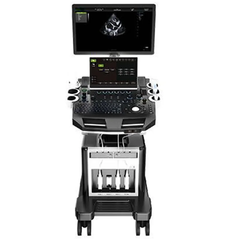 
			Escáner de ultrasonido Doppler color con carrito para ecocardiografía VC-U18 ARI Equipos médicos de alta calidad		