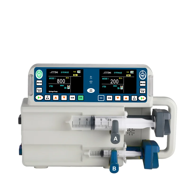 
			Bomba de jeringa VSP-1800T (doble canal)		