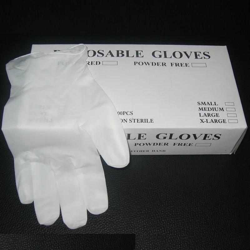 
			Guante de vinilo (en polvo)		