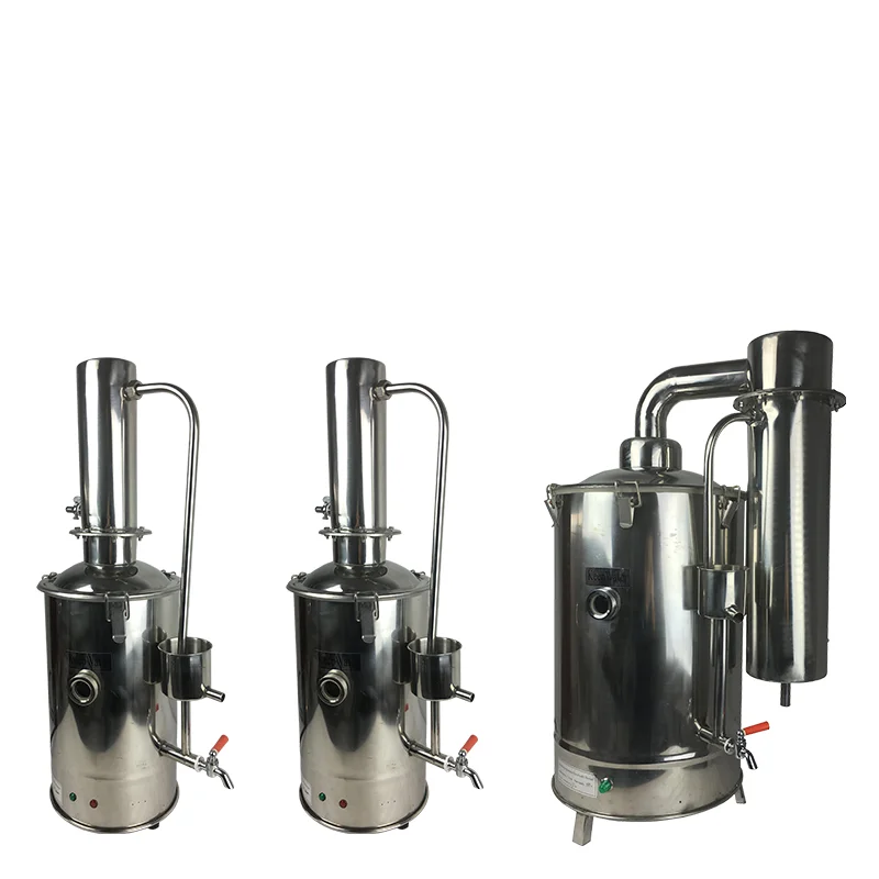 
			Destilador de agua de acero inoxidable YAZD-5WS/10WS/20WS (control automático)		