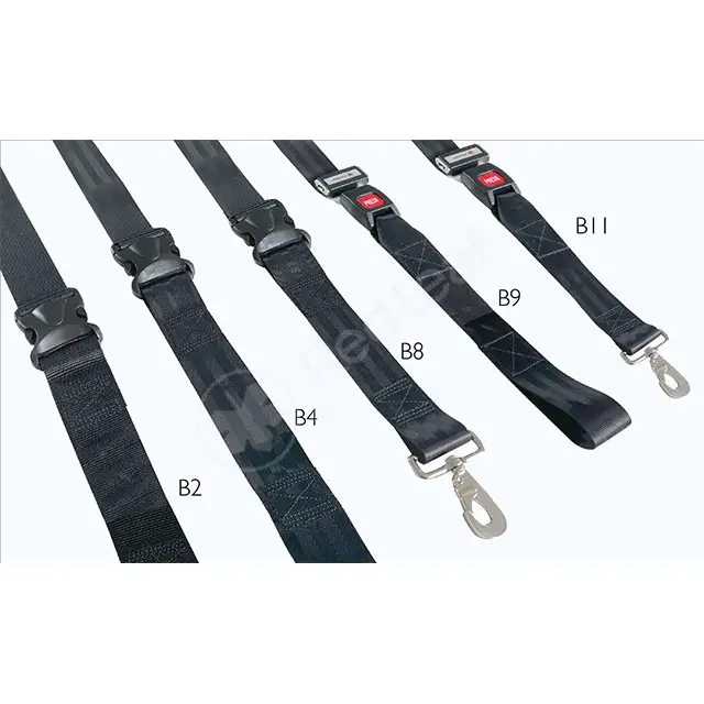 Serie de cinturones de seguridad