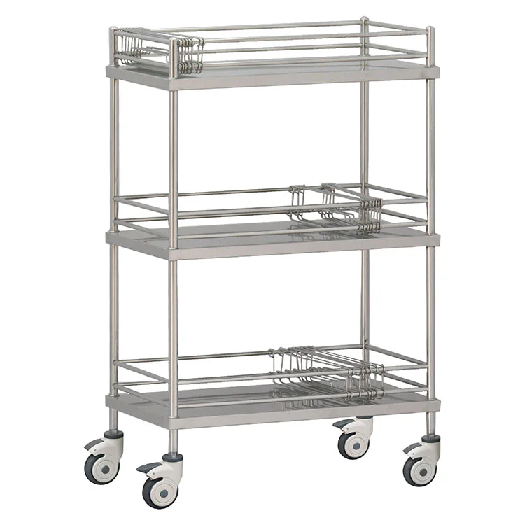 YFQ-T33 Carro de infusión de acero inoxidable