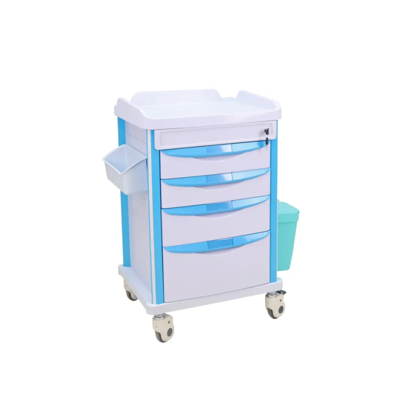 Carro de medicamentos ABS Material - Hecho por China Medical Factory