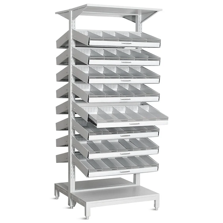 YFQ-H23 Estante de medicamentos ajustable de dos lados