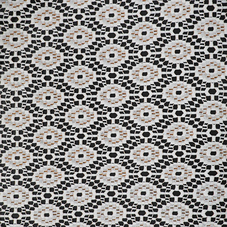 Suppliers In Wholesale Cheap Polyster Mesh Plain Organza Lightweight Spot Elengants Lace Curtain Sheer Lace Fabric, Factory