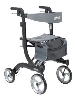 Drive Medical Tall Height Nitro Aluminum Rollator - Henyuan Hospital Beds
