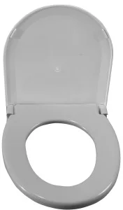 Oblong Oversized Toilet Seat with Lid (16 ½" Seat Depth) | Accessories | Commodes | Products | Henyuan Medical