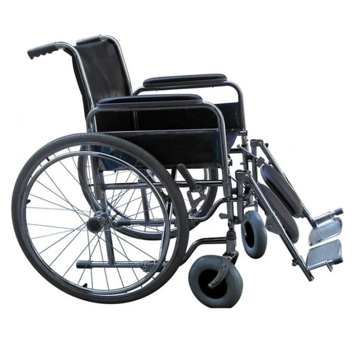 Commode Wheelchair with Detachable Arms and Footboard