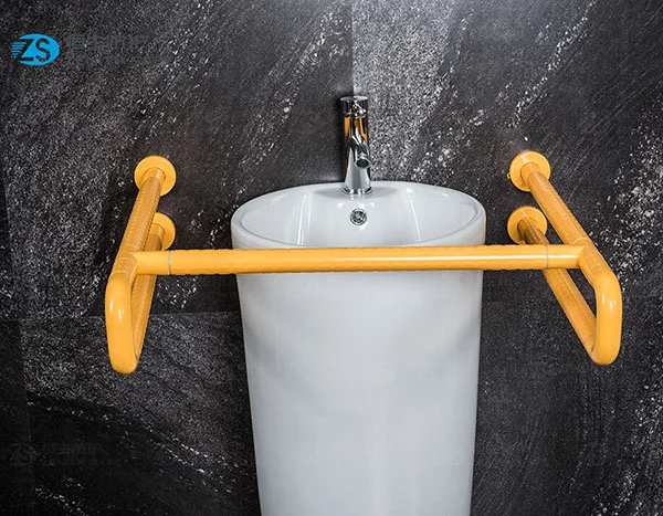 China HS-003A Nylon surface urinal grab bar for disabled factory and manufacturers | Henyuan Medical