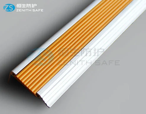 China Anti skid Aluminum stair nosing for edge factory and manufacturers | Henyuan Medical