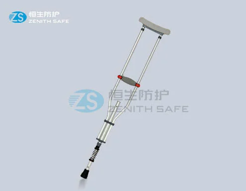 China Adjustable Aluminum axillary Crutches Underarm Crutches for disabled factory and manufacturers | Henyuan Medical
