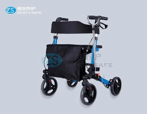 China Best selling manual walker wheel chair with seat–HS-9102 factory and manufacturers | Henyuan Medical