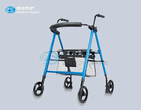China High quality manual walker wheel chair with seat–HS-9105 factory and manufacturers | Henyuan Medical