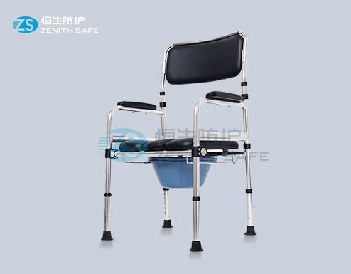 China Luxury type PU seat muti-function commode chair shower seat factory and manufacturers | Henyuan Medical