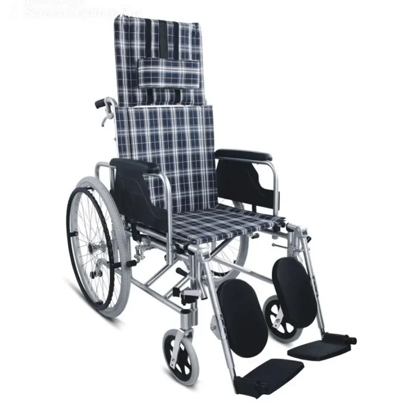 Supply Reclining Aluminum Manual Wheelchair Wholesale Factory - Henyuan Medical