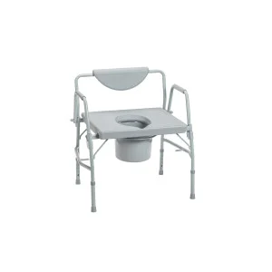 Deluxe Bariatric Drop-Arm Commode | Bariatric | Commodes | Products | Henyuan Medical