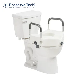PreserveTech™ Secure Lock Raised Toilet Seat | Raised ToiletSeats | Bath Safety | Products | Henyuan Medical