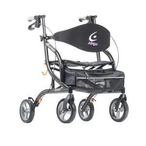 Airgo eXcursion XWD Lightweight Side-fold Rollator | Bariatric Rollators | Rollators | Mobility | Products | Henyuan Medical