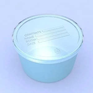 Denture Cup With Lid - Henyuan Hospital Beds