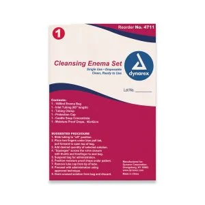 Cleansing Enema Set, Bag Pack 50pcs Per Case - Henyuan Hospital Beds
