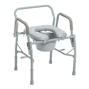 Drop Arm Steel Commode | Drop Arm | Commodes | Products | Henyuan Medical