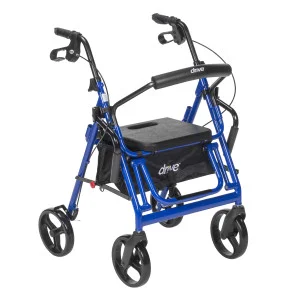 Duet Rollator/Transport Chair, 8" Casters | Rollator-Transport Chair Combination | 4-Wheel Rollators | Rollators | Mobility | Products | Henyuan Medical