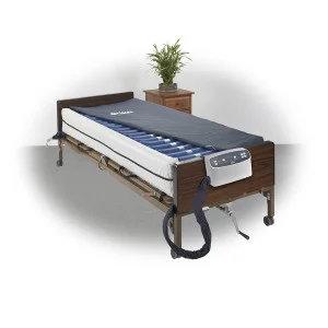 Med-Aire Plus 8" Alternating Pressure and Low Air Loss Mattress System with 10" Defined Perimeter | Low Air Loss/Alternating Pressure Mattress | Mattress Replacement | Therapeutic Support Surfaces | Products | Henyuan Medical