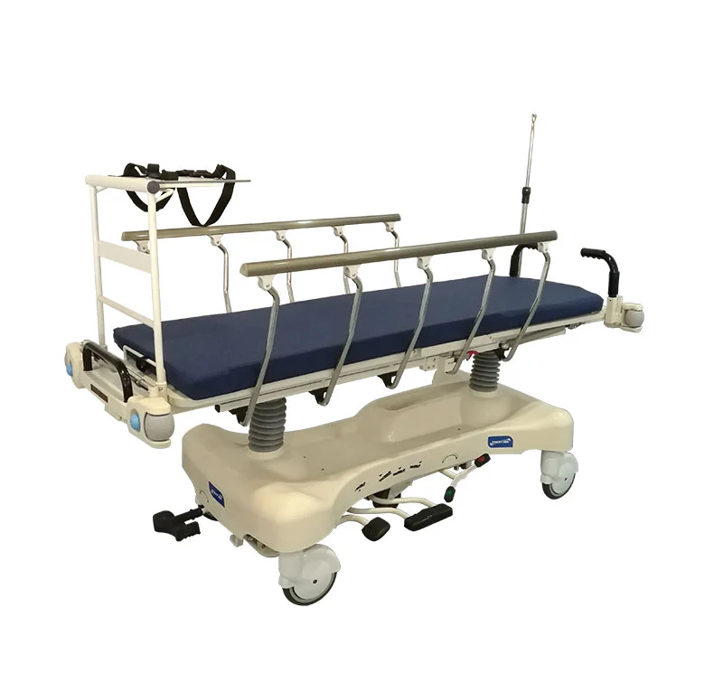 Hydraulic Hospital Patient Trolley With X-ray Platform 