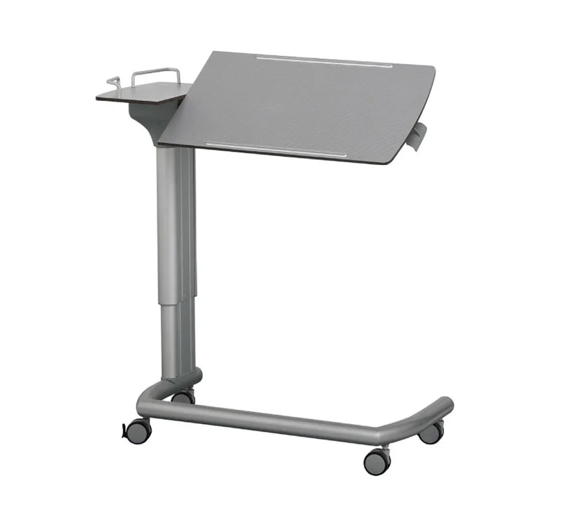 YA-T01 U-type Medical Overbed Table With Tilting Top