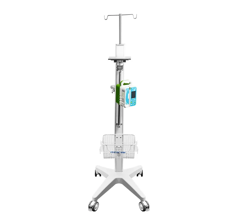  IV Infusion Pump Stands With Patient Monitor Tray