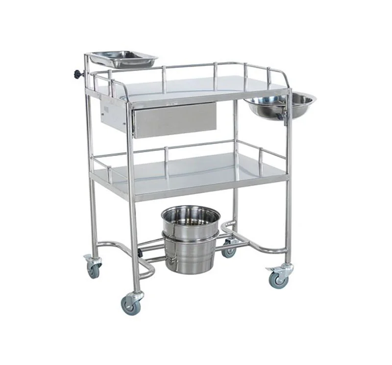 SS Medical Instrument Trolley