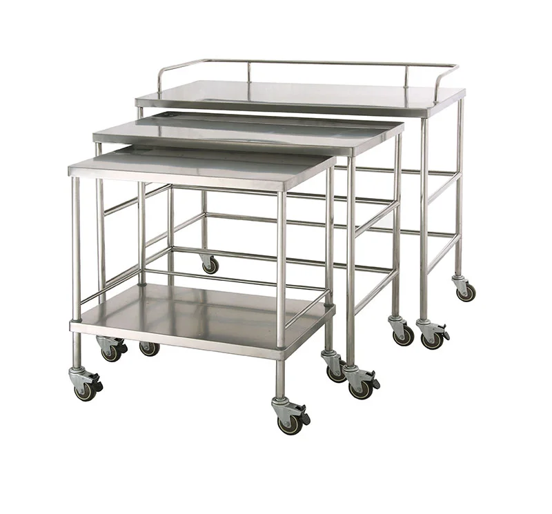 SS304 Surgical Instrument trolley Set For OT Room
