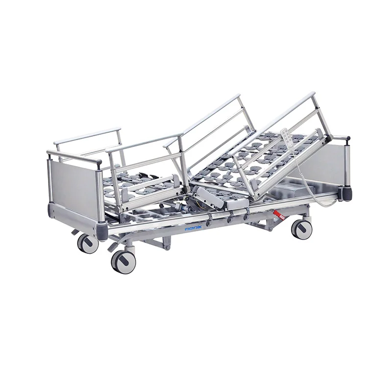 YA-DH8-1 Aluminum frame electric nursing home bed with butterfly platform